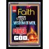 YOUR FAITH   Frame Bible Verse Online   (GWAMEN9126)   "25X33"