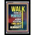 WALK BEFORE ME   Bible Verse Frames online   (GWAMEN9129)   "25X33"