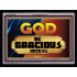 GOD BE GRACIOUS TO US   Custom Framed Bible Verse   (GWAMEN9347)   "33X25"