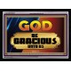 GOD BE GRACIOUS TO US   Custom Framed Bible Verse   (GWAMEN9347)   