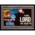 WORSHIP THE KING   Inspirational Bible Verses Framed   (GWAMEN9367B)   "33X25"