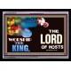 WORSHIP THE KING   Inspirational Bible Verses Framed   (GWAMEN9367B)   