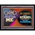 I AM GOD THERE IS NONE LIKE ME   Bible Verse Frame for Home   (GWAMEN9371)   "33X25"