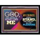 I AM GOD THERE IS NONE LIKE ME   Bible Verse Frame for Home   (GWAMEN9371)   