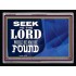 SEEK YE THE LORD   Bible Verses Framed for Home Online   (GWAMEN9401)   "33X25"