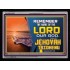 JEHOVAH TSIDKENU   Bible Verse Frame   (GWAMEN9423)   "33X25"