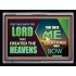 EVERY KNEE SHALL BOW   Scriptural Frame Signs   (GWAMEN9429)   "33X25"