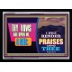 I WILL RENDER PRAISES UNTO THEE   Contemporary Christian Poster Framed   (GWAMEN9447)   