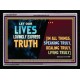 LET OUR LIVES LOVINGLY EXPRESS TRUTH   Bible Verses Poster   (GWAMEN9457)   