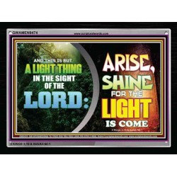 A LIGHT THING IN THE SIGHT OF THE LORD   Art & Wall Dcor   (GWAMEN9474)   