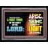 A LIGHT THING   Christian Paintings Frame   (GWAMEN9474c)   "33X25"