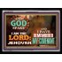 I AM THE LORD JEHOVAH   Scripture Art Frame   (GWAMEN9478)   "33X25"