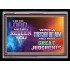 A STRETCHED OUT ARM   Bible Verse Acrylic Glass Frame   (GWAMEN9482)   "33X25"