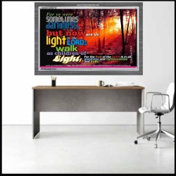 YE ARE LIGHT   Bible Verse Frame for Home   (GWANCHOR3735)   