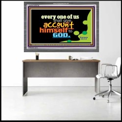 YOU SHALL GIVE ACCOUNT   Frame Scriptural Dcor   (GWANCHOR3798)   