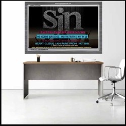 SIN   Framed Bible Verse Online   (GWANCHOR4095)   
