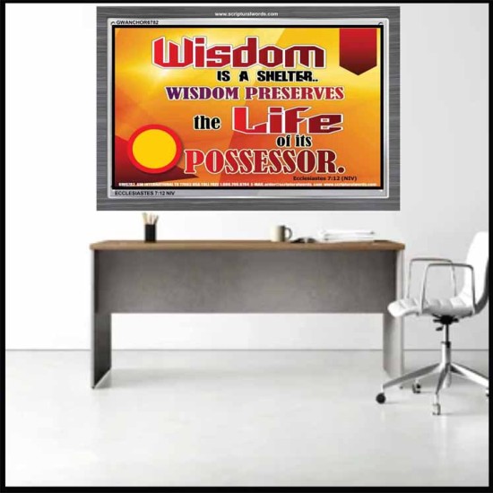 WISDOM   Framed Bible Verse   (GWANCHOR6782)   