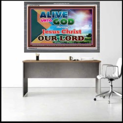 ALIVE UNTO GOD   Framed Art & Wall Decor   (GWANCHOR7366)   