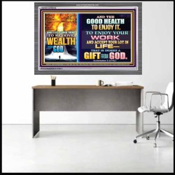 WEALTH FROM GOD   Art & Dcor Framed   (GWANCHOR8424)   "33x25"