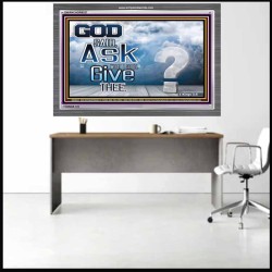 ASK IT SHALL BE GIVEN   Scriptural Framed Signs   (GWANCHOR8527)   