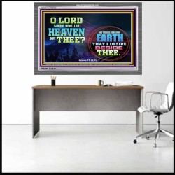 WHOM HAVE I IN HEAVEN   Contemporary Christian poster   (GWANCHOR8909)   "33x25"