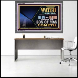 WATCH AND PRAY   Inspiration office art and wall dcor   (GWANCHOR9088)   "33x25"