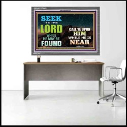 SEEK THE LORD WHEN HE IS NEAR   Bible Verse Frame for Home Online   (GWANCHOR9403)   