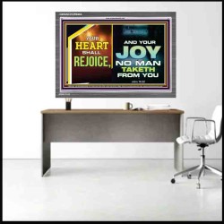 YOUR HEART SHALL REJOICE   Christian Wall Art Poster   (GWANCHOR9464)   "33x25"