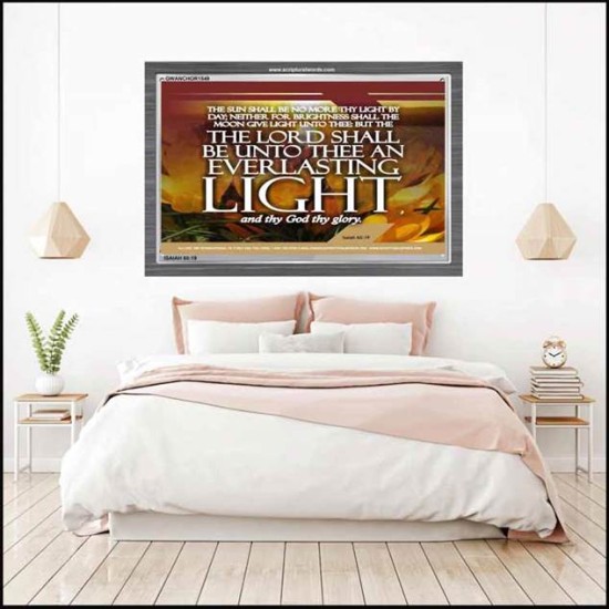 AN EVERLASTING LIGHT   Scripture Wall Art   (GWANCHOR1549)   