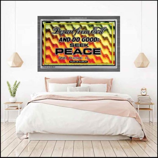 SEEK PEACE   Modern Wall Art   (GWANCHOR6531)   