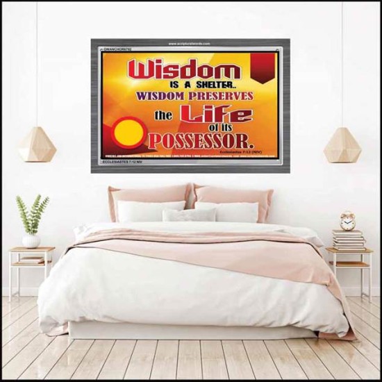 WISDOM   Framed Bible Verse   (GWANCHOR6782)   