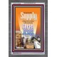 THE LORD SHALL SUPPLY ALL MY NEEDS   Inspirational Bible Verses Acrylic Framed   (GWANCHOR009)   