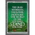 THE WORD OF GOD STAND FOREVER   Framed Scripture Art   (GWANCHOR103)   "25x33"