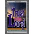 TRUST IN THE LORD   Christian Artwork Acrylic Glass Frame   (GWANCHOR1030)   "25x33"