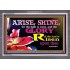 ARISE AND SHINE   Bible Verse Frame   (GWANCHOR1102)   "33x25"
