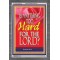 NOTHING IS TOO HARD FOR THE LORD   Bible Verse Acrylic Glass Frame   (GWANCHOR162)   "25x33"