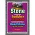 THE STONE WHICH THE BUILDERS REFUSED   Bible Verses Frame Online   (GWANCHOR1935)   "25x33"