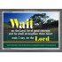 WAIT ON THE LORD   Contemporary Wall Decor   (GWANCHOR270)   "33x25"