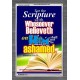 WHOSOEVER BELIEVETH   Acrylic Glass Frame Scripture Art   (GWANCHOR3297)   