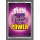 WITH POWER   Frame Bible Verses Online   (GWANCHOR3422)   