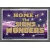 SIGNS AND WONDERS   Framed Bible Verse   (GWANCHOR3536)   "33x25"