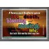 SET BEFORE YOU LIFE AND DEATH   Bible Verse Framed Art   (GWANCHOR3547)   "33x25"