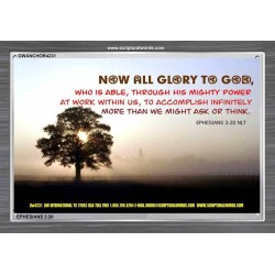 ALL GLORY TO GOD   Art & Wall Dcor   (GWANCHOR4231)   