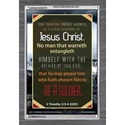 A GOOD SOLDIER OF JESUS CHRIST   Inspiration Frame   (GWANCHOR4751)   