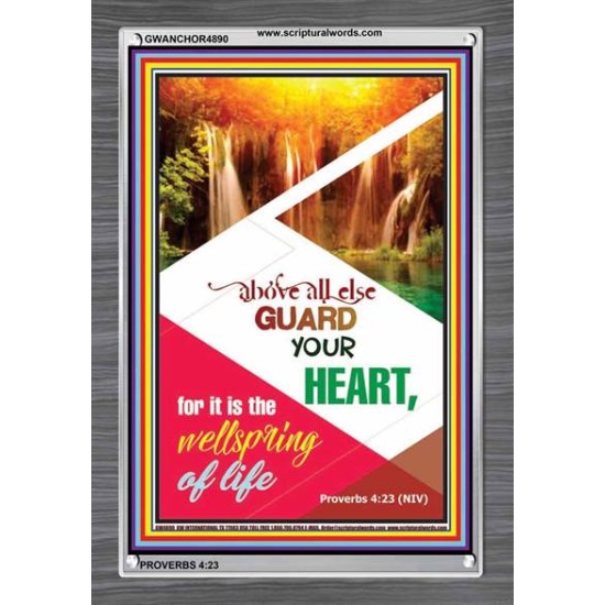 WELLSPRING OF LIFE   Christian Artwork Frame   (GWANCHOR4890)   