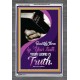 YOUR WORD IS TRUTH   Bible Verses Framed for Home   (GWANCHOR5388)   