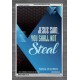 YOU SHALL NOT STEAL   Bible Verses Framed for Home Online   (GWANCHOR5411)   