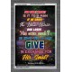 WHAT WILL A MAN GIVE IN EXCHANGE FOR HIS SOUL   Wall Art Poster   (GWANCHOR6365)   