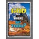 WHERE ARE THOU   Custom Framed Bible Verses   (GWANCHOR6402)   