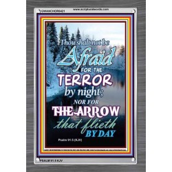 THE TERROR BY NIGHT   Printable Bible Verse to Framed   (GWANCHOR6421)   